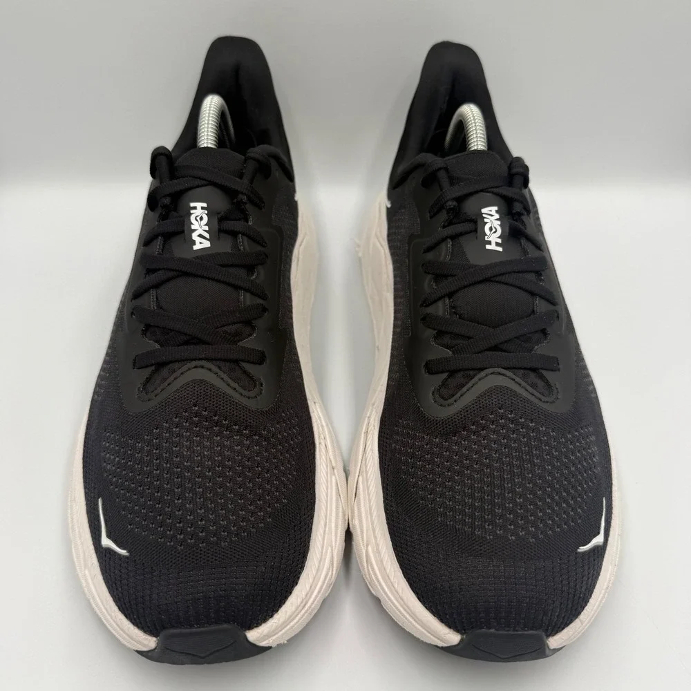 Hoka One One Arahi 7 Running Shoes Black White Men's Size 11 D Athletic Sneakers